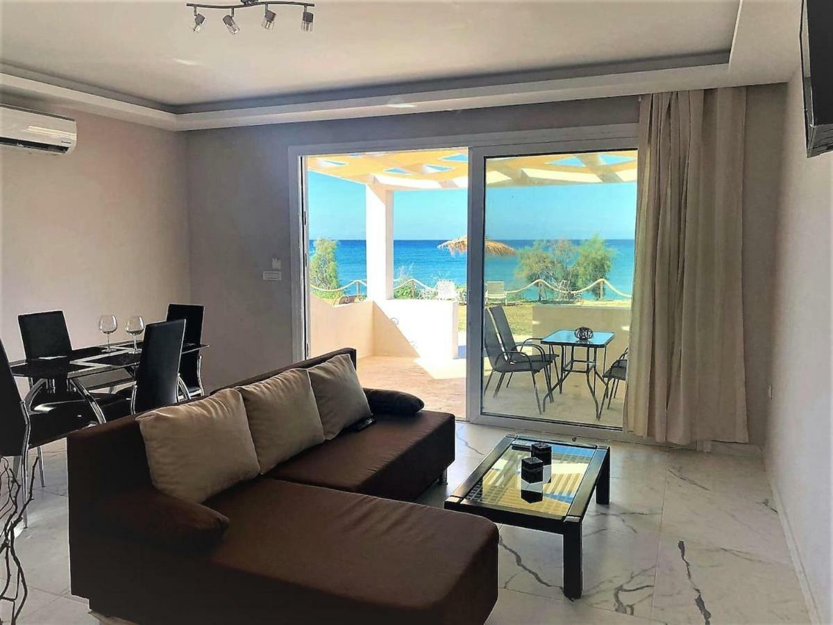 Seashore Stream Suites Alykes  Dış mekan fotoğraf
