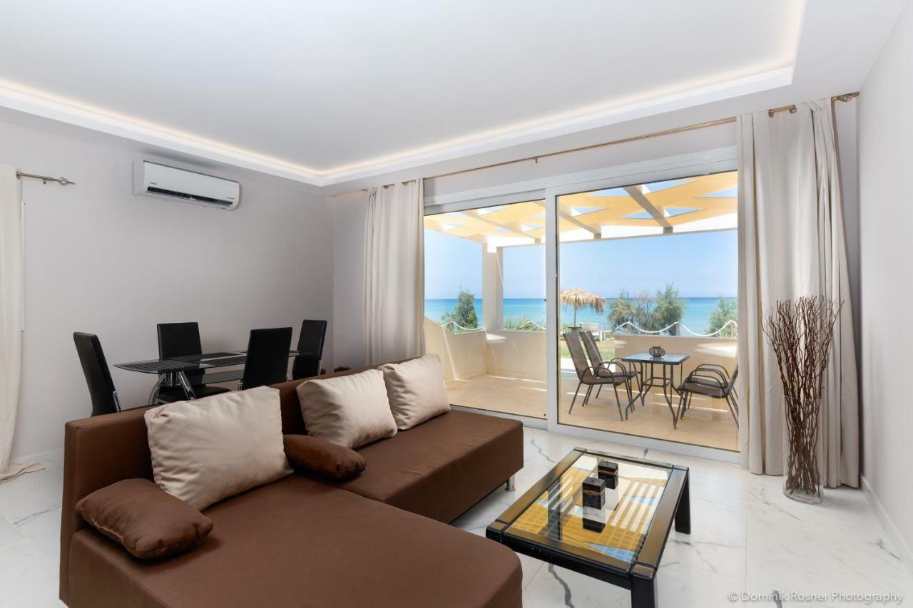 Seashore Stream Suites Alykes  Dış mekan fotoğraf